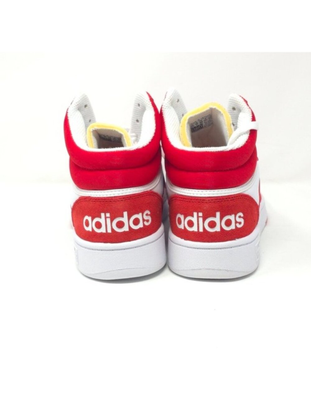 adidas Men’s Hoops 3.0 Mid Basketball Shoes Red - Picture 4 of 11
